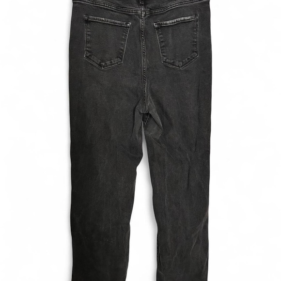 Fashion Nova Black Distressed Flare Jeans - Picture 4 of 4